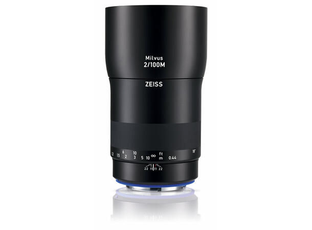 Zeiss Milvus 2.0/100 ZF.2 Nikon Taleobjektiv, 1:2 makro
